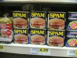 Lovely spam, wonderful spam