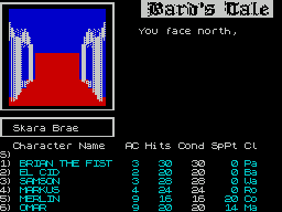 The Bard's Tale 1 - ZX Spectrum